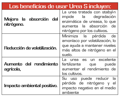Beneficios de la Urea S